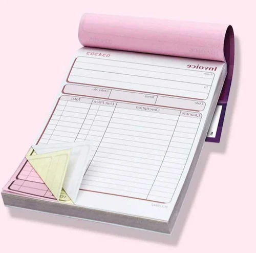 multicolor bill book printing in shimla