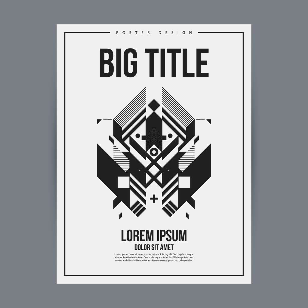 black and white poster printing in shimla